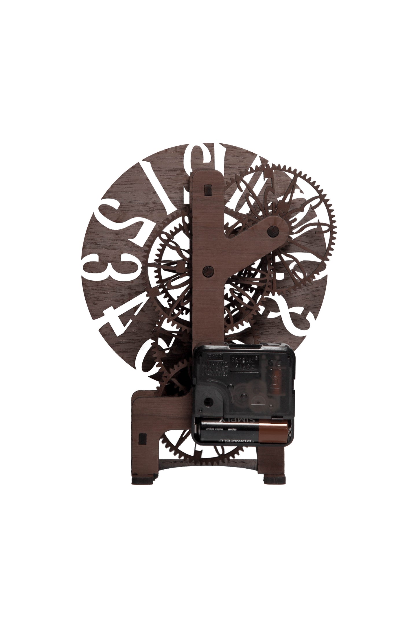 Desk Clock – DIY | Bold Numeral Desk Clock Decor