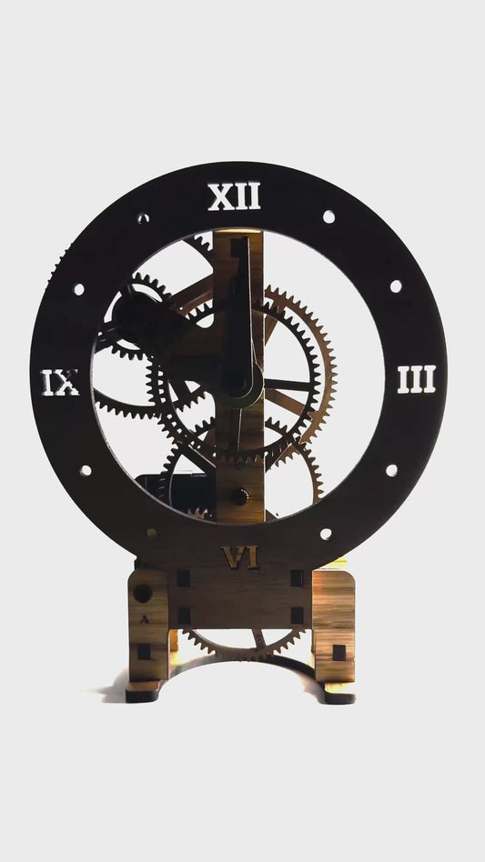 Desk Clock –  DIY | Thin Numeral Desk Clock Decor